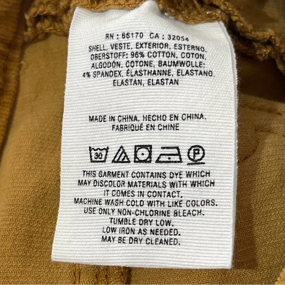 Anthropologie Pilcro Womens Velvet Feel Jeans Size 25 Marigold Skinny - Picture 9 of 10